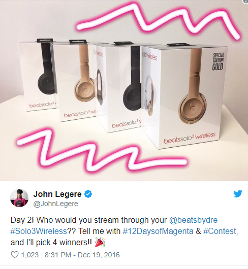 T mobile giveaway