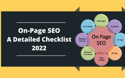 Detailed & Crisp Checklist for On-Page SEO for 2022