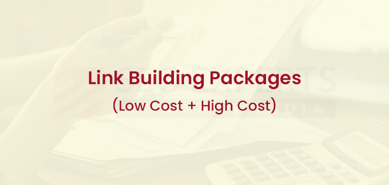 link building packages (low cost+ high cost)